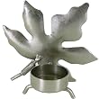 5 Branch Maple Leaf Metal Votive Candle Holder