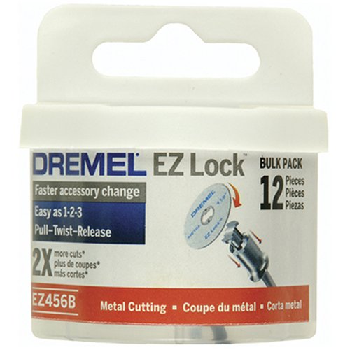 Dremel EZ Lock Rotary Cut-Off Wheels For Metal – 12 pieces