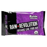 Raw Revolution Organic Live Food Bars, Raisin and Chocolate, 2.2-Ounce Bars (Pack of 12)