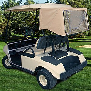 Classic Golf Car Club Canopy – Sand