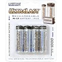 AGAIN AND AGAIN ULN4AA Rechargeable AA NiCd Batteries