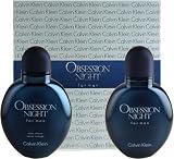 Obsession Night by Calvin Klein for Men 2 Piece Set Includes: 4.0 oz Eau de Toilette Spray + 4.0 oz After Shave Pour