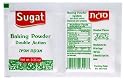 Sugat Baking Powder, 3.5-Ounce Bags (Pack of 50)