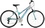 Mongoose Montana Women's Mountain Bike (26-Inch Wheels, Silver/Light Blue)