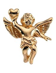 14K Yellow Gold Angel Pin -- LIFETIME WARRANTY