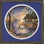 Days End Counted Cross Stitch Kit, Craft Kit