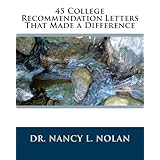 45 college recommendation letters that made a difference