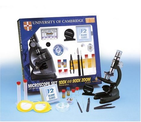 Childrens Toyshop  Toys : University of Cambridge - Large Microscope Set (67pc)