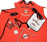 San Francisco Giants Newborn 5 Piece Gift Set