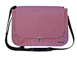 Mailbag Carrier, Pink Croc