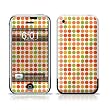 Dots Autumn Design Protective Skin Decal Sticker for Apple iPhone (2G)1st Generation