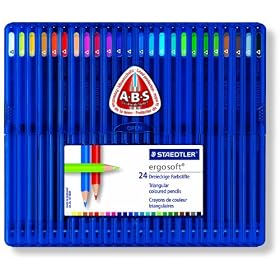 Staedtler ergosoft 157 SB24 Coloured Pencils Box 24