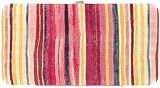 Pink Multi Striped Metropolitan Hard Case Wallet