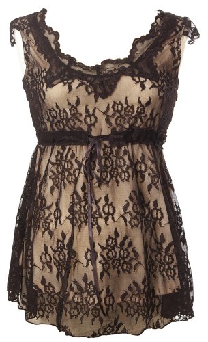 Buy Women’s Lauren Kiyomi Lace Maternity Top with Nude Lining