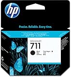 HP HEWCZ133A 711 80-ml Black Ink Cartridge, Black