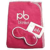 Blanket & Sleepmask Travel Pack - Fuchsia