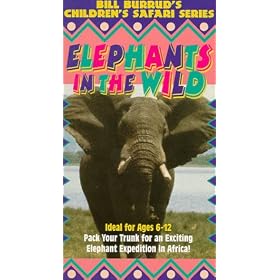 Children Safari Elephants in the Wild [VHS]