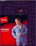 Hanes Pajamas for Men Navy 55% Cotton/45% Polyester