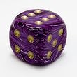 Chessex Vortex Dice 50mm d6 Purple with gold pips