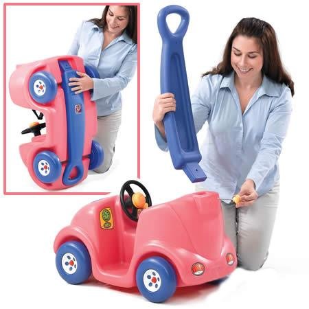 Childrens Toyshop  Toys : Push Around Buggy (Pink)