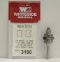 3180 CARBIDE-TIP RADIUS FLUTE CUTTER ROUTER BIT 1/8 RADIUS X 1-1/8" LG DIA X 1/4" CL X 1/4" SHANK