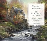 Lightposts for Living by Thomas Kinkade 2008 Boxed Calendar