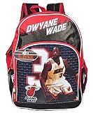 Miami Heat #3 Dwayne Wade Youth 3D Backpack