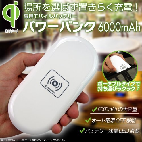 SP1255:パワーバンク6000mAh