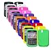 RYL Wireless Ten Silicone Cases / Skins / Covers for Blackberry Bold 9650 or Tour 9630 - Black, Whit