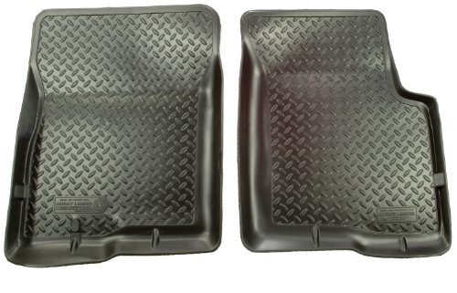 Husky Liners Classic Style Custom Fit Molded Front Floor Liner for Select Nissan Rogue Models (Black)