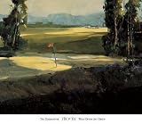 1St Tee by Ted Goerschner. Art Print Poster 30 inches width by 26 inches height. Highest Quality Art Poster Print
