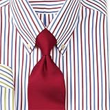 Trim Fit Non-Iron Bengal Stripe Dress Shirt