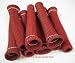 Red Spark Plug Protect Boots Heat Shield Thermal Protection Insulator 8cyl