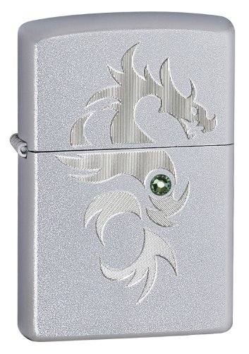 Zippo Dragon Pocket Lighter with Crystalized Swarovski Elements