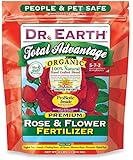 Dr. Earth 702P Organic 3 Rose & Flower Fertilizer in Poly Bag, 4-Pound