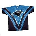 Carolina Panthers Logo V Tie Dye T-shirt