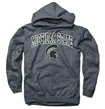 Michigan State Spartans Dark Heather Perennial II Hooded Sweatshirt