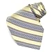 Belisi Mens Designer 100% Silk Trend Setter Ties - Extra Long