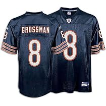 Bears - Reebok Big Kids NFL Player Replica Jersey - Grossman, Rex ( sz. XL, Grossman, Rex : Bears )