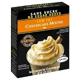 Sans Sucre Sugar-Free Low-Fat Cheesecake Mousse Mix, 4-Ounce Packages (Pack of 12)