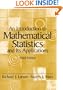 An Introduction to Mathematical Statistics and Its Applications (3rd Edition)