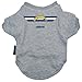 Designer Dog T-Shirt - San Diego Chargers Dog T-Shirt - Officially Licensed by the NFL - Grey - X-Large (XL)
