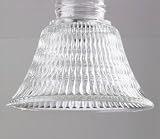 Westinghouse Lighting 81032 Clear Prismatic Bell Ceiling Fan Shade