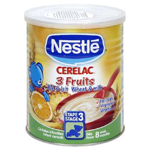 Nestle Cerelac, Fruits, 14.1-Ounce Cans (Pack of 4) by Cerelac