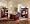 Bush Furniture Birmingham Executive Credenza, Harvest Cherry