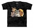The Mountain Mens Top Cats Short Sleeve Tee