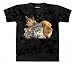 The Mountain Mens Top Cats Short Sleeve Tee