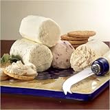 Goat Cheese Sampler with Cheeseboard and Spreader - Wisconsin Cheeseman