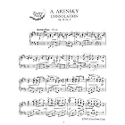 Buy Arensky Consolation Op. 36, No. 5: Instantly download and print sheet music by Arensky