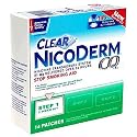 NicoDerm CQ Smoking Cessation Aid, Step 1, 14 Clear Patches